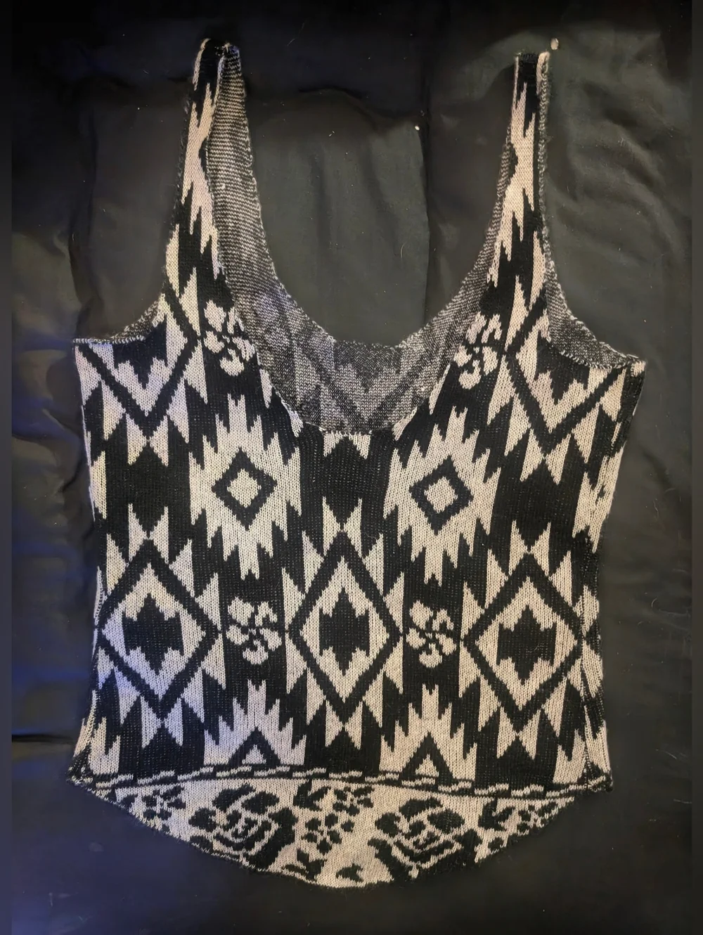 Wild Fox White Label Floral Tribal Traveler Tank Top (New w/Tags) - Picture 5 of 5